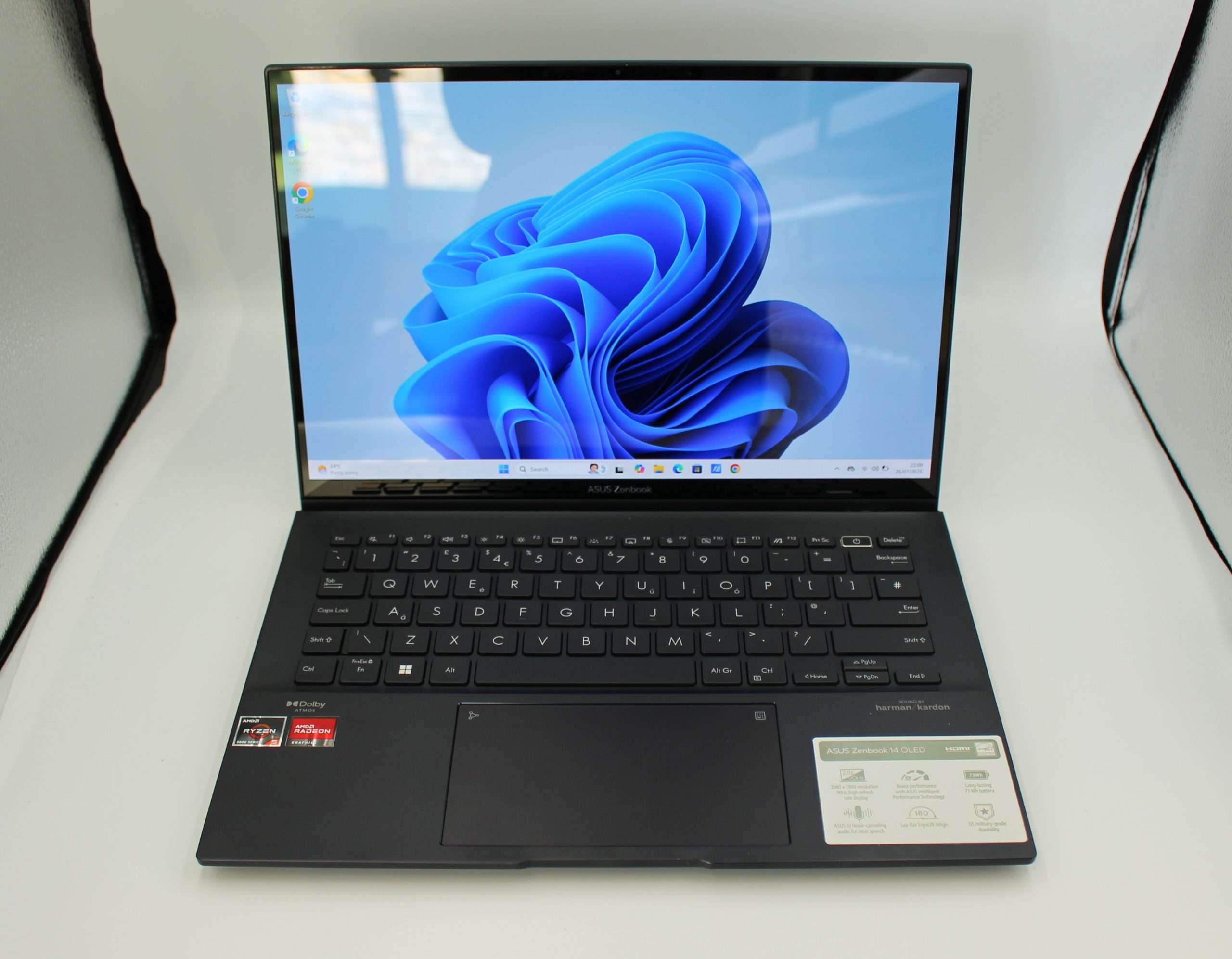 ASUS Zenbook UM3402YA Laptop, Ryzen 5 14" OLED